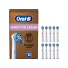 Recambios-para-Cepillo-de-Dientes-Eléctrico-Oral-B-Pro-10-Cabezales-color-blanco