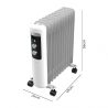 Radiador 10050 cecotec de 2500W