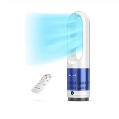 Ventilador de Torre 8 Velocidades Temporizador Oscilación Acoolir