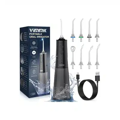 Irrigador bucal Portatil  Boquillas 5 Modos Usb-C