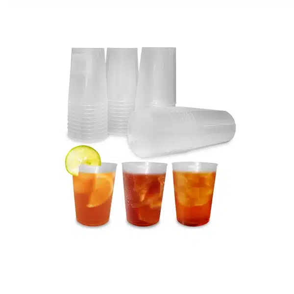 Vasos de plasticos de sidra reutilizables 600 ml